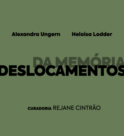 arte da exposição Deslocamentos da memória