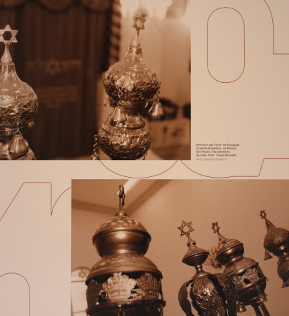 Imagens da exposição Mooca Judaica: histórias e memórias de uma comunidade