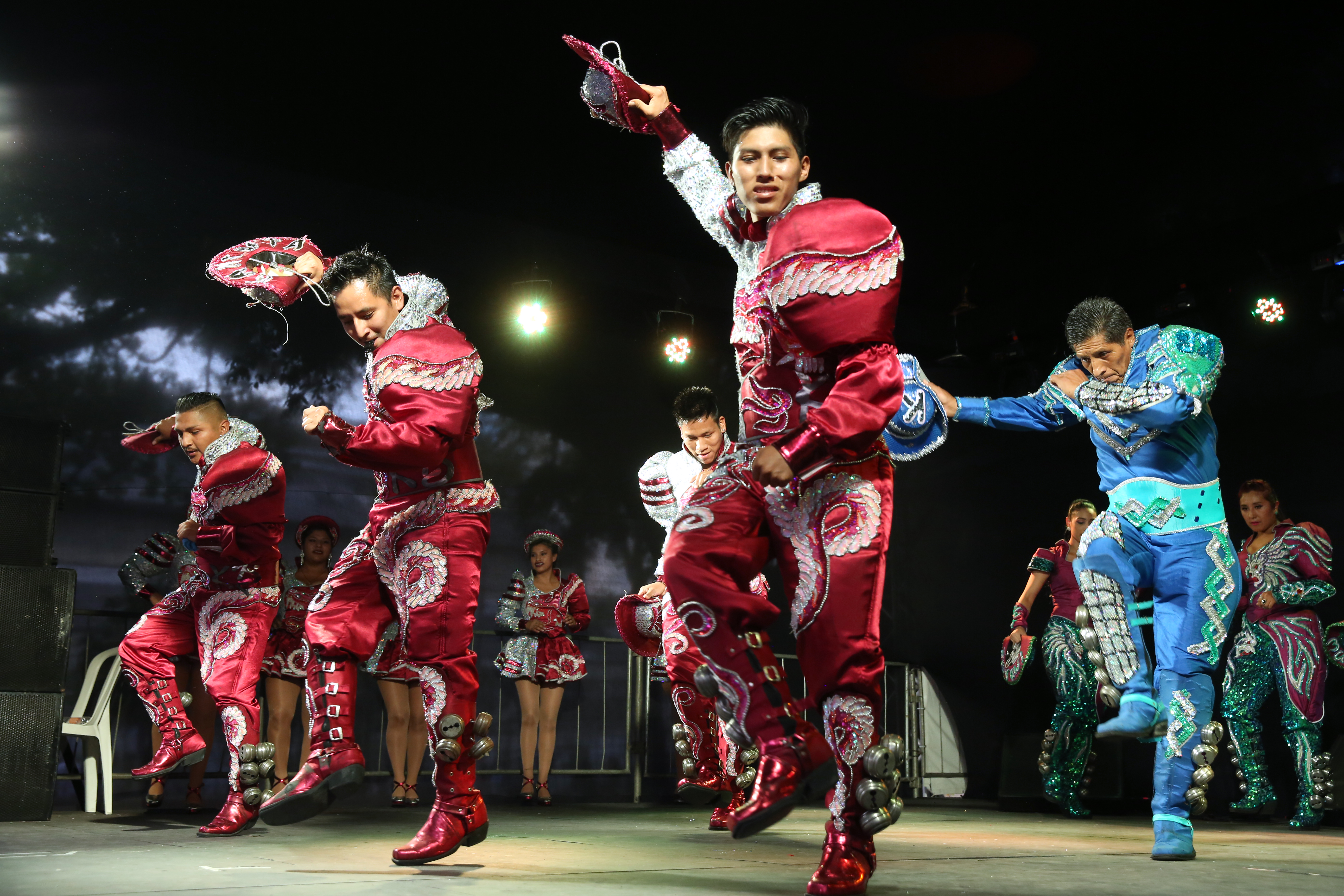 Oficina de dança na Festa do Imigrante